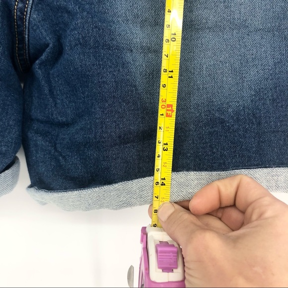 Sold! Justice Girls 16 Plus Stretchy Cuff Bermuda Shorts - Picture 3 of 4